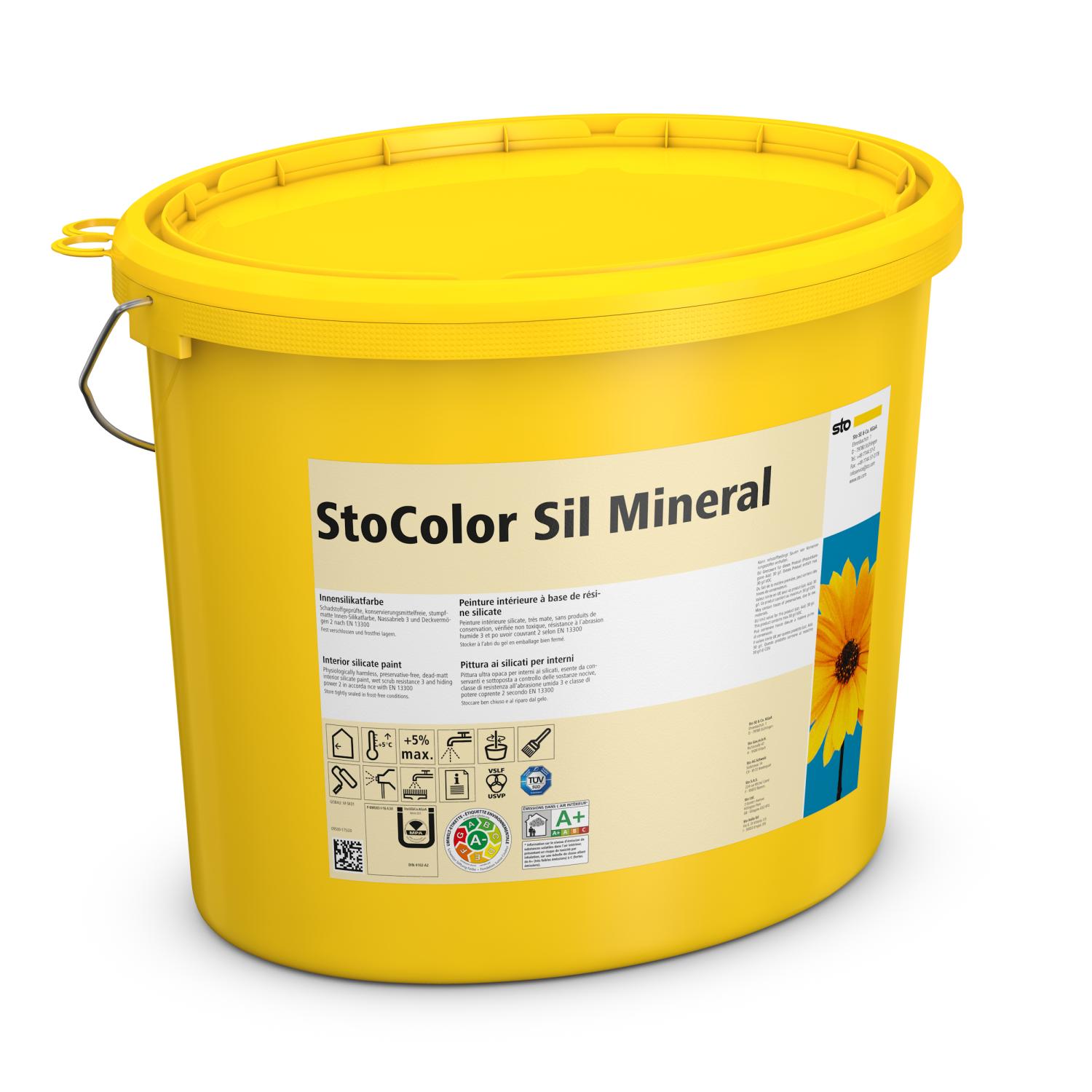 StoColor Sil Mineral - weiß, 15 l Eimer