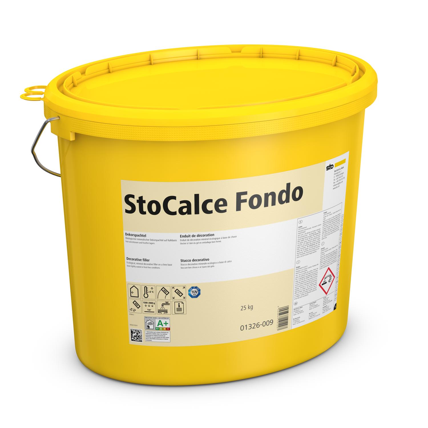 StoCalce Fondo getönt 25 kg Eimer
