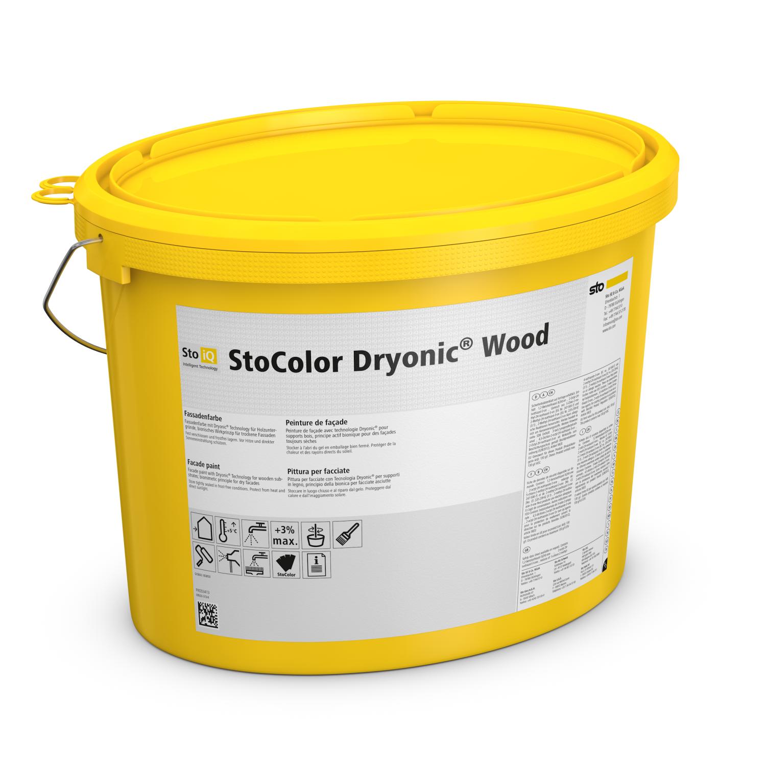 StoColor Dryonic Wood weiß - 2,5 l Eimer