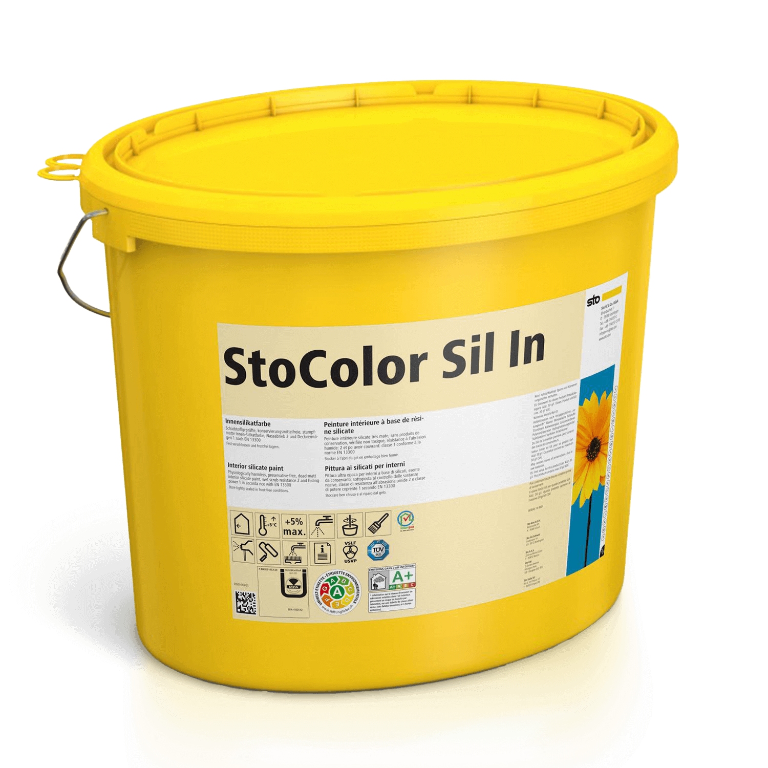 StoColor Sil In - weiß, 2,5 l Eimer