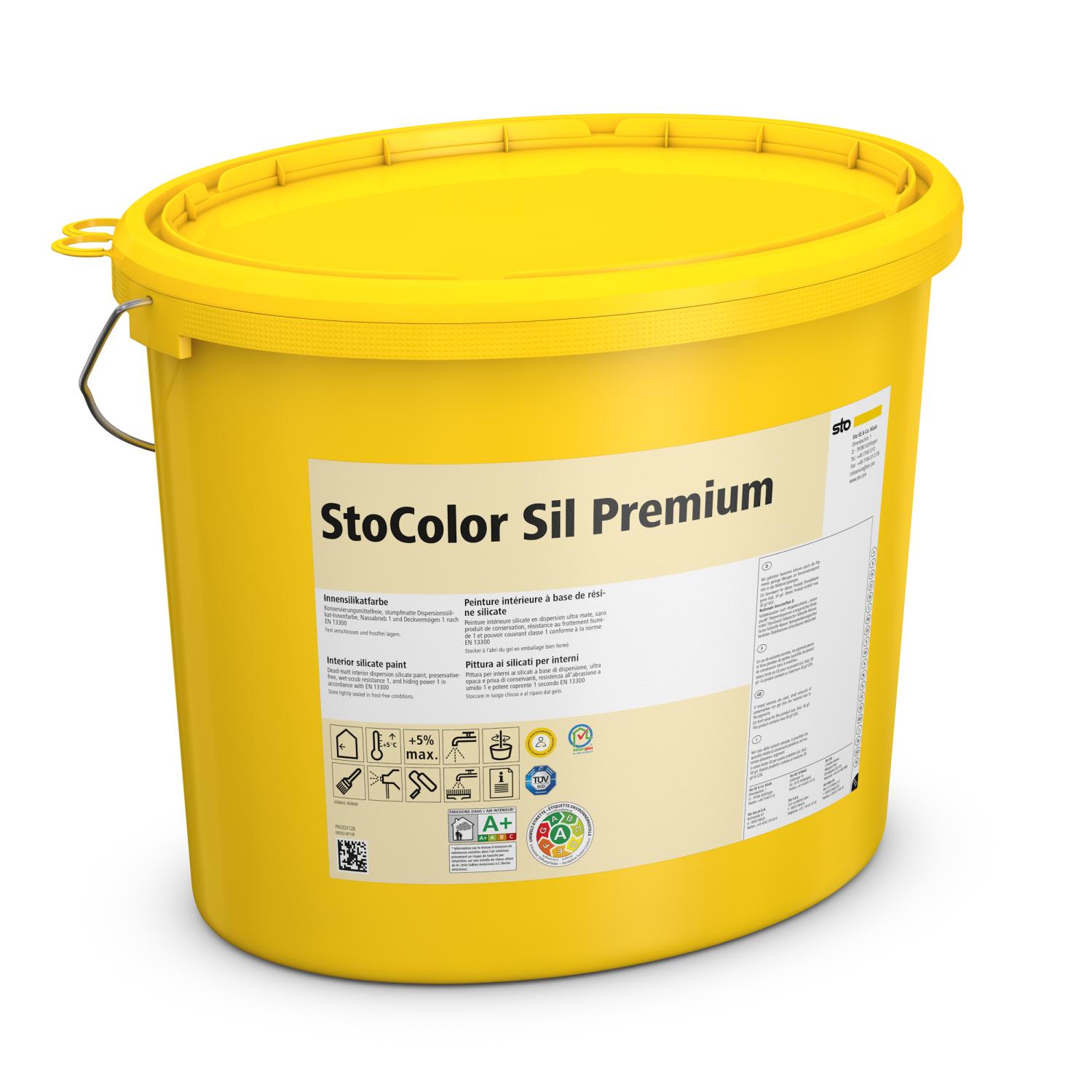 StoColor Sil Premium - weiß, 15 l Eimer
